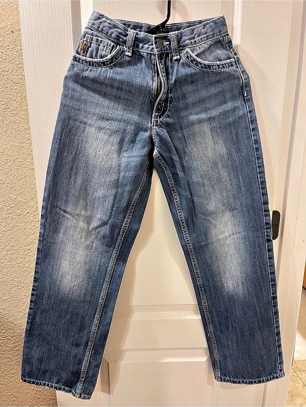 Wrangler 20X Straight Leg Jeans Blue Boys 16